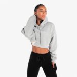 Oversized Crop Hoodie