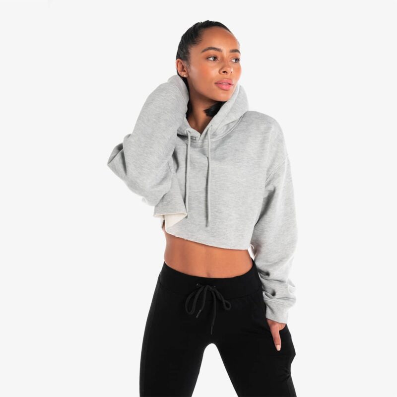 Oversized Crop Hoodie