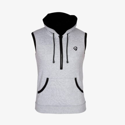 Plain Sleeveless Hoodies
