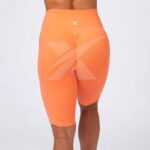 High Waist Scrunch Butt Shorts Back View