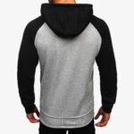 Grey Mens Hoodie