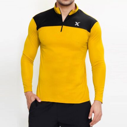 Half Zipper Full Sleeve