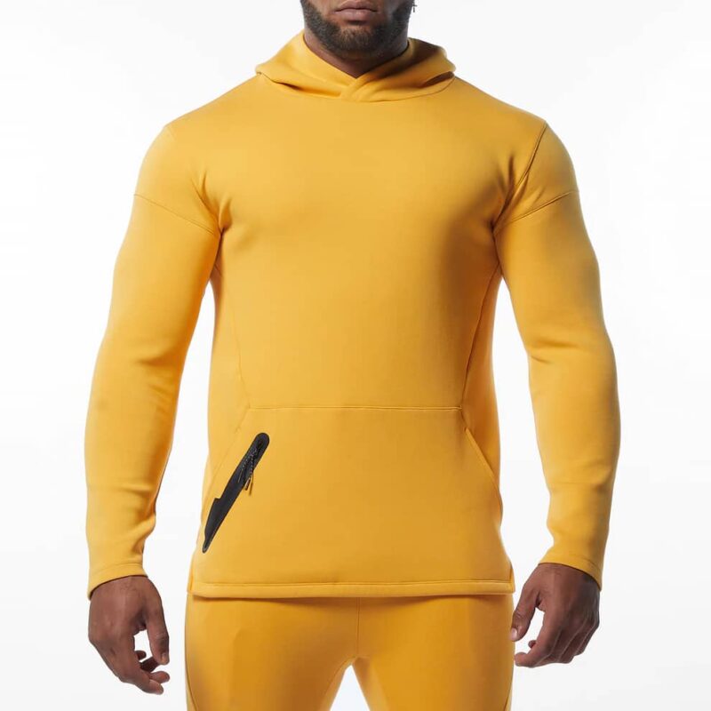 Mens Interlock Knit Hoodie