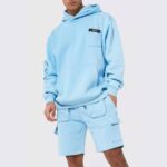 Oversized Cargo Short Tracksuit