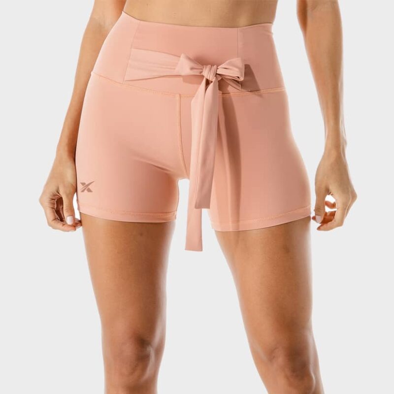 Womens Fitness Tie Shorts