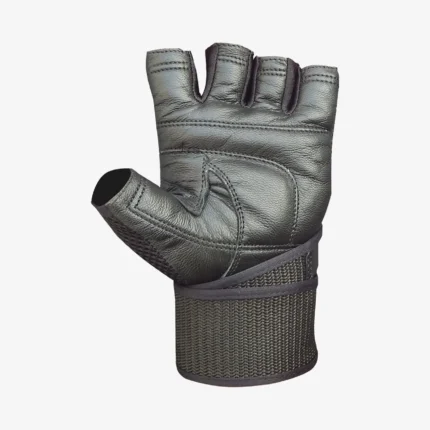 Leather Weightlifting Gloves