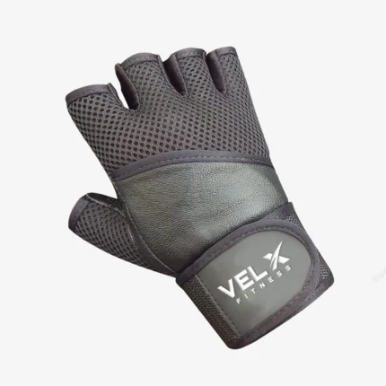 Leather Weightlifting Gloves